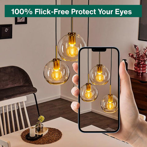 E27 G80 Vintage LED Dimmable Bulbs 2200K Warm White - 3 Pack