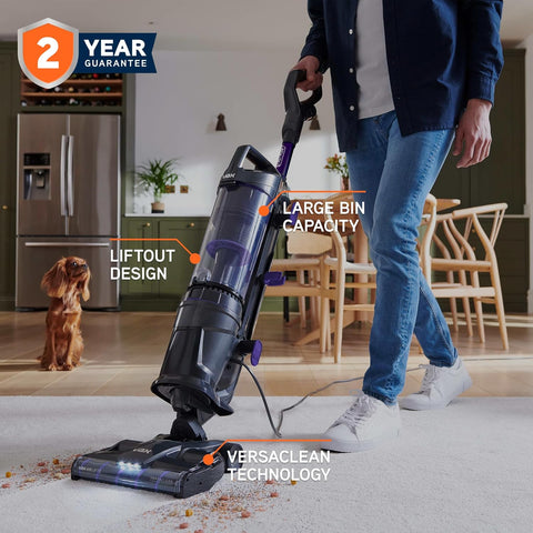Vax Air Lift 2 Pet Plus Grey/Purple Corded Upright Vacuum Cleaner