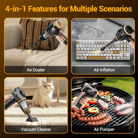 Portable Car Vacuum Cordless Handheld Cleaner