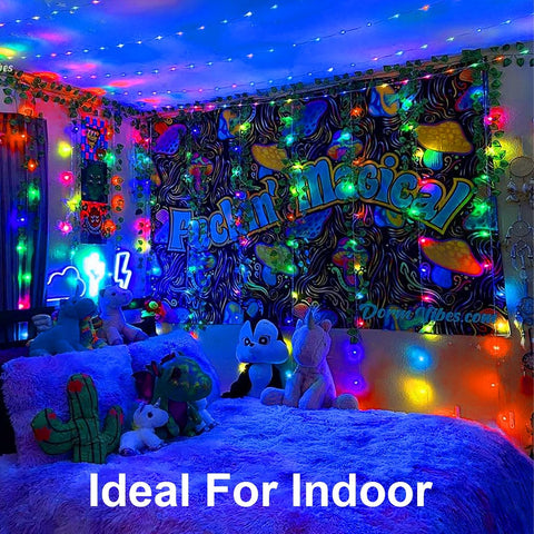 FFZZKJ 3m 30 LED Multicoloured Battery Operated Fairy Lights with Timer – IP65 Waterproof Outdoor & Indoor String Lights for Christmas, Halloween, Weddings & Parties