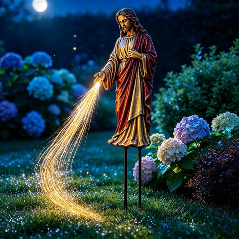 Christmas Solar Lights Outdoor Solar Powered Warm Glow Decoration
