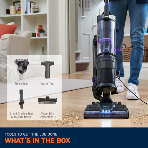 Vax Air Lift 2 Pet Plus Grey/Purple Corded Upright Vacuum Cleaner