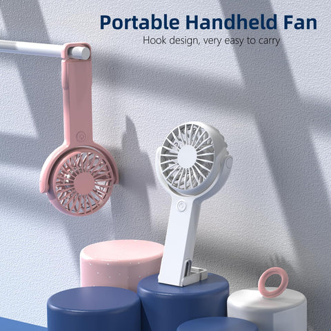 Mini Portable Handheld Fan 5 Speed USB Desk Fan