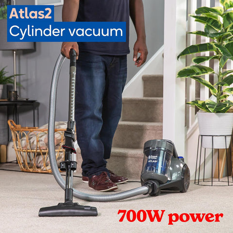 Russell Hobbs 700W Atlas2 Cylinder Vacuum Cleaner