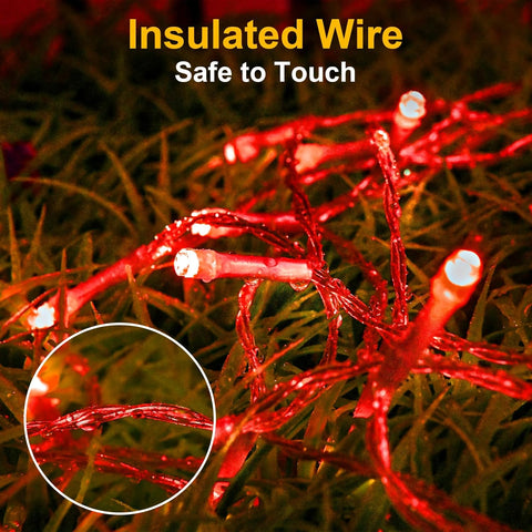 Battery Operated Waterproof Fairy String Lights with Timer, 3M 30 LED Decorative Lights for Indoor and Outdoor Use