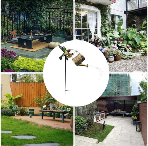 Watering Can Solar Light Solar Powered Outdoor Lighting