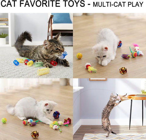 Cat Toy Set 21 Pack Interactive Play Kit