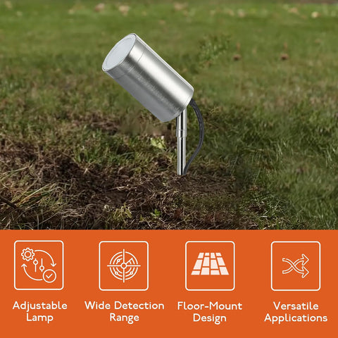 UKEW GU10 Spike Lamp IP65 Waterproof Garden Spotlight Path Tree Light