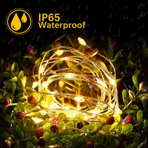 300 LED 3m x 3m Battery Operated Curtain Lights – Warm White Indoor Fairy Lights with 8 Modes, Adjustable Brightness & Remote Control