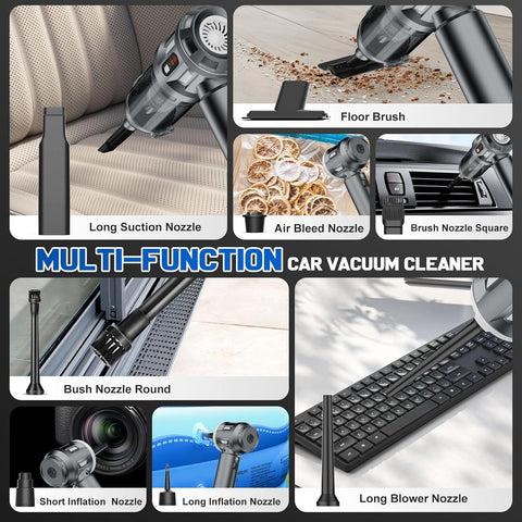 Handheld 4-in-1 Cordless Vacuum Cleaner