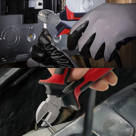 Sharp-tec 160mm Diagonal Side Cutters 4-Pack