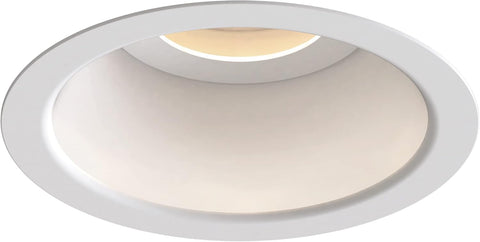 Minima round Fixed IP65 Bathroom Downlight - IP65 Rated - (Matt Black), GU10 Lamp, Designed in Britain - 1249017 - 3 Years Guarantee