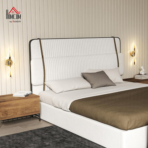 HOMCOM LED Spiral Wall Lamp 2 Pack Gold