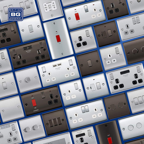 Double Switched Fast Power Socket with 2 USB Ports