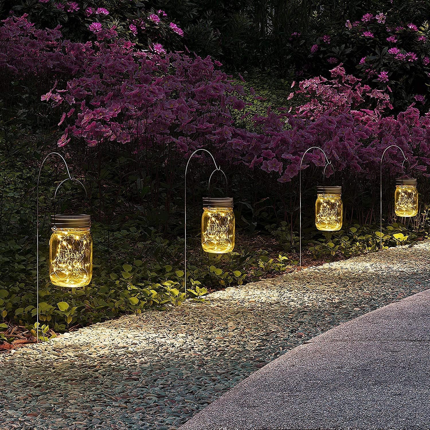 Waterproof mason jar LED lights

