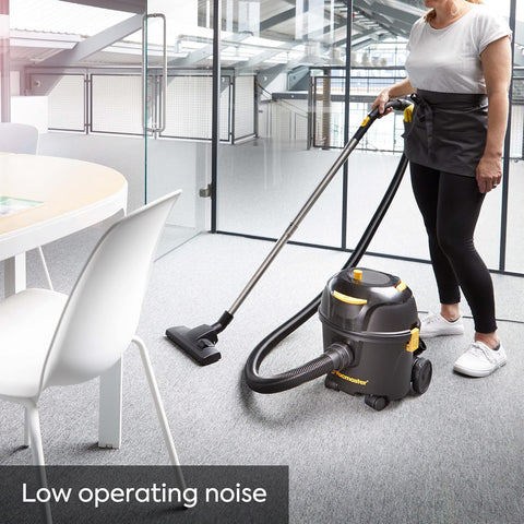 Vacmaster D8 8L Cylinder Vacuum Cleaner – Powerful Quiet Bagged Cleaning with HEPA 13 Filtration, 5 Dust Bags, 26m Reach
