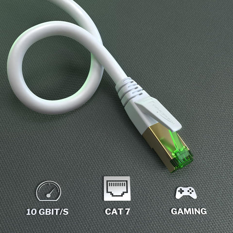 KabelDirekt Cat 7 Ethernet Cable – 5m High-Speed LAN Cord