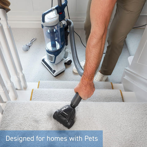 Vacmaster Respira AllergenPro Bagless Upright Vacuum Cleaner – Pet HEPA 13, 2L Dust Bin