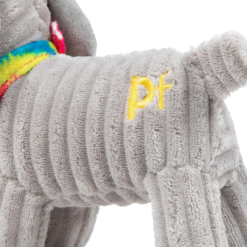 Fun Freddi Cord and Plush Puppy Dog Toy with Built-In Squeaker for Playtime, Chewing, Cuddling and Behavioural Enrichment