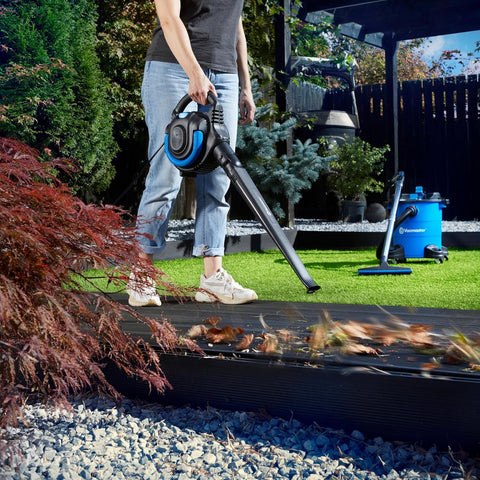 Vacmaster WD18 AG+ 2-in-1 Wet & Dry Garden Vacuum and Blower – 1500W, 18L Outdoor Cleaner for Artificial Grass, Patios & Decking