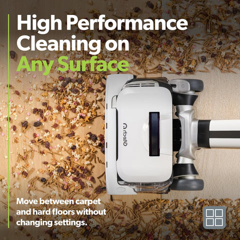 Gtech AirRAM 3 Cordless Vacuum Cleaner White/Purple Lightweight 60W