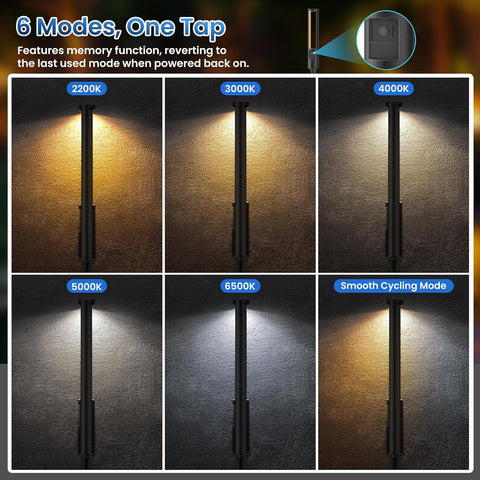 Mains Powered Garden Path Lights Low Voltage Outdoor Landscape Lights 4P