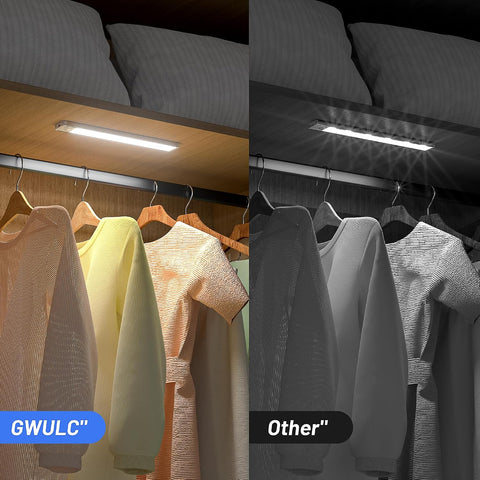 Rechargeable Under Cabinet LED Light with Motion Sensor – Wireless USB-C Cupboard Light for Kitchens, Wardrobes, Hallways & Stairs - Put Light Where Your Home Needs It Most