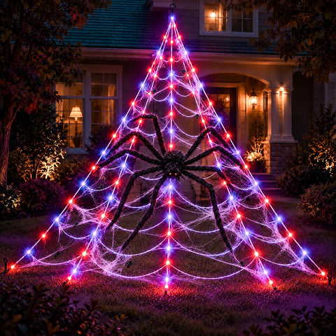 Solar Outdoor Lights, Octopus Decorative Waterproof 7 LED Light Decor, Ocean Beach Theme for Lawn Path Yard Decoration, Gold