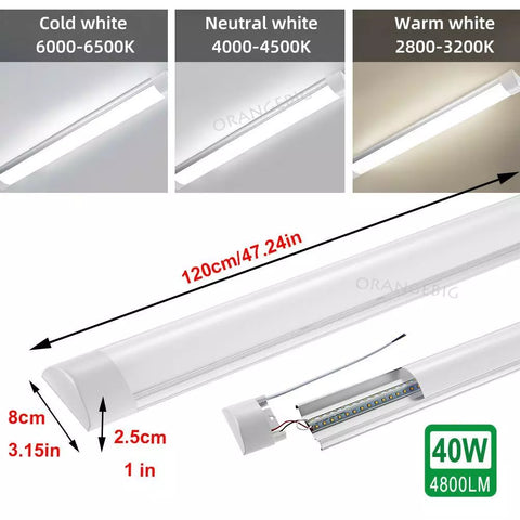 1.5FT LED Strip Light Batten Tube Light - UK