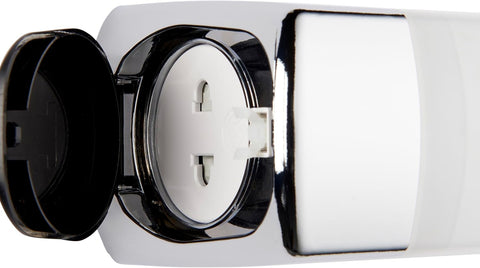 Saxby Jude CCT 8W IP44 Shaver Light for Bathroom, Wall-Mounted Vanity Mirror Light
