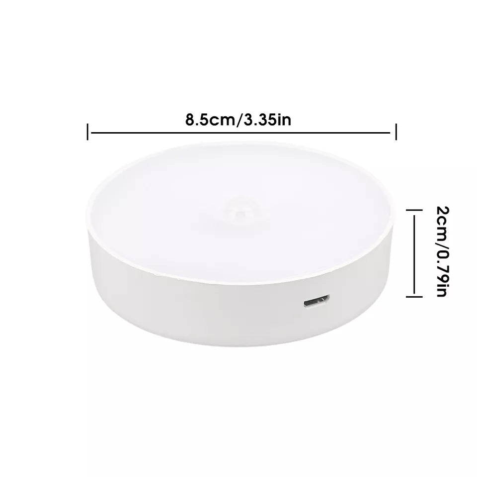 8 LED PIR Motion Sensor Night Light – Battery Stick-On Light