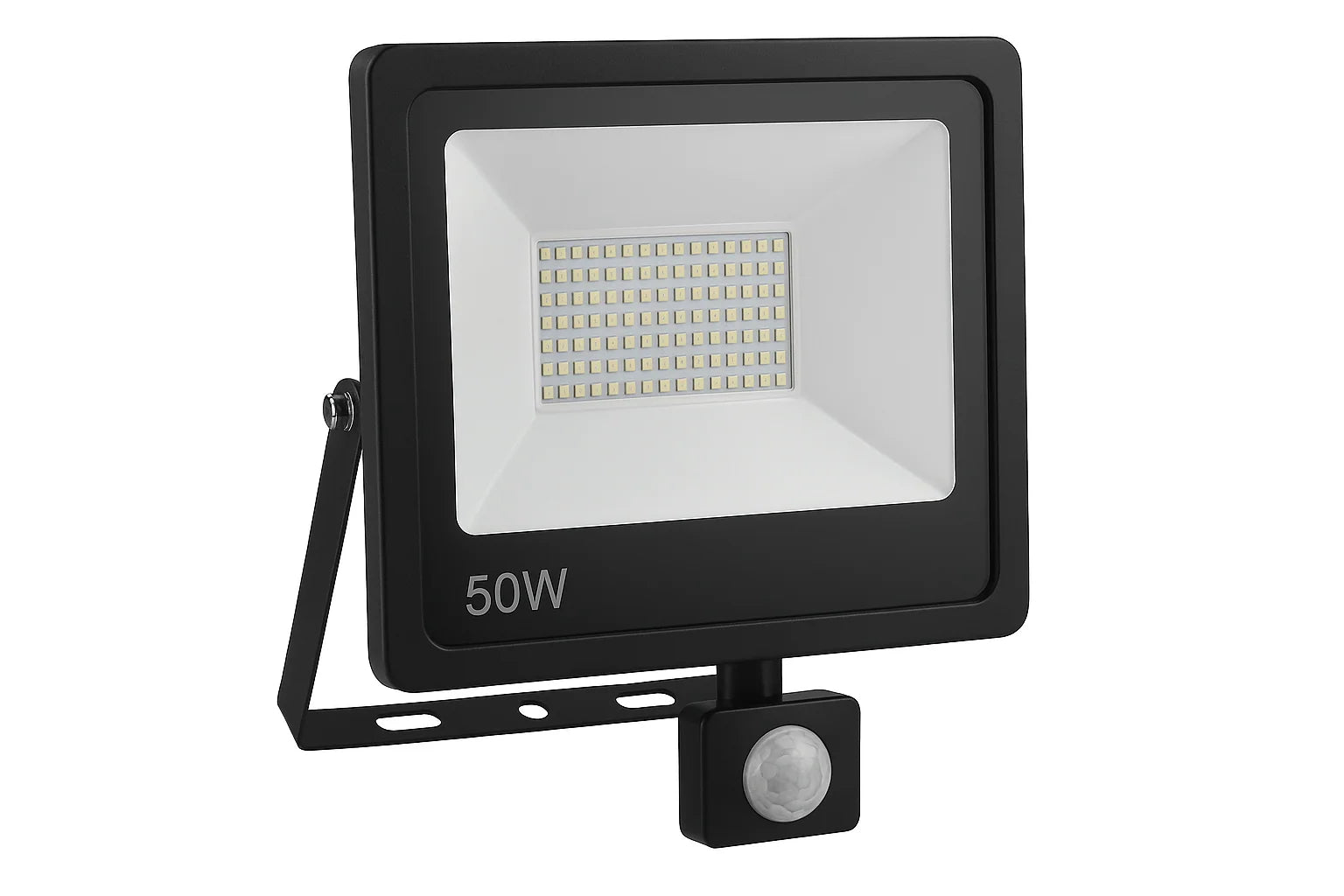 30W LED PIR Floodlight with Remote Control – 6500K Cold White