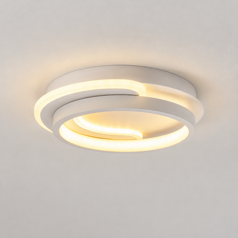 Ceiling Lighting Modern Round Aluminum Ceiling Light 3-Color Dimming Led Small Ceiling Lamp Close To Ceiling Light Fixtures