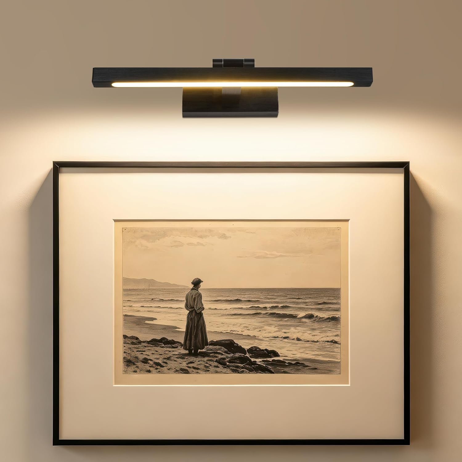 Dimmable LED Picture Lights 80CM Bathroom Vanity Light Fixture Ajustable Gold Indoor Lighting Wall Sconce Hotel Bedside 3000K/4500K/6000K Reading Lamp Display Lamps 16W