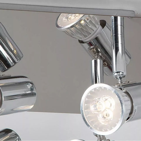 Chrome Finish Modern Ceiling Lamp UK

