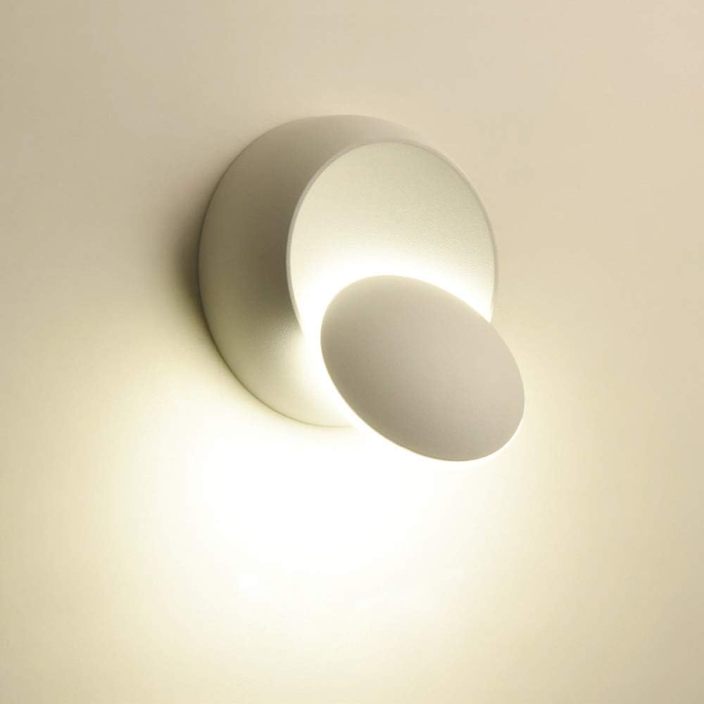 Adjustable LED wall lamp white

