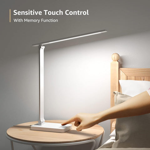 Adjustable brightness desk lamp

