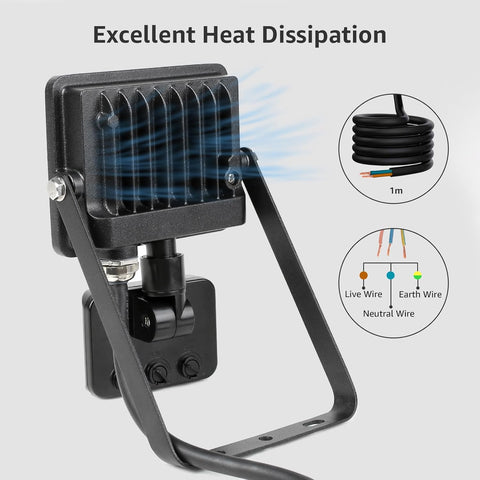 Adjustable sensor LED wall lamp

