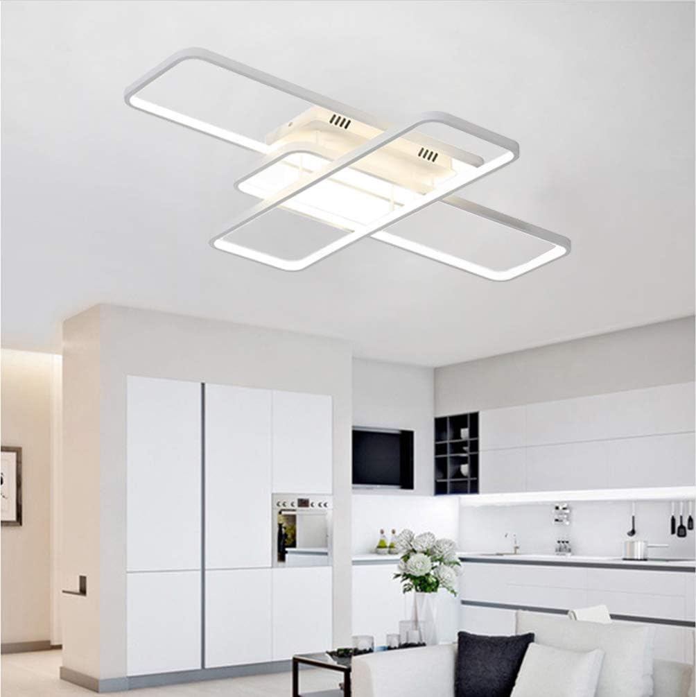 Alpha Lights LED ceiling lamp white square

