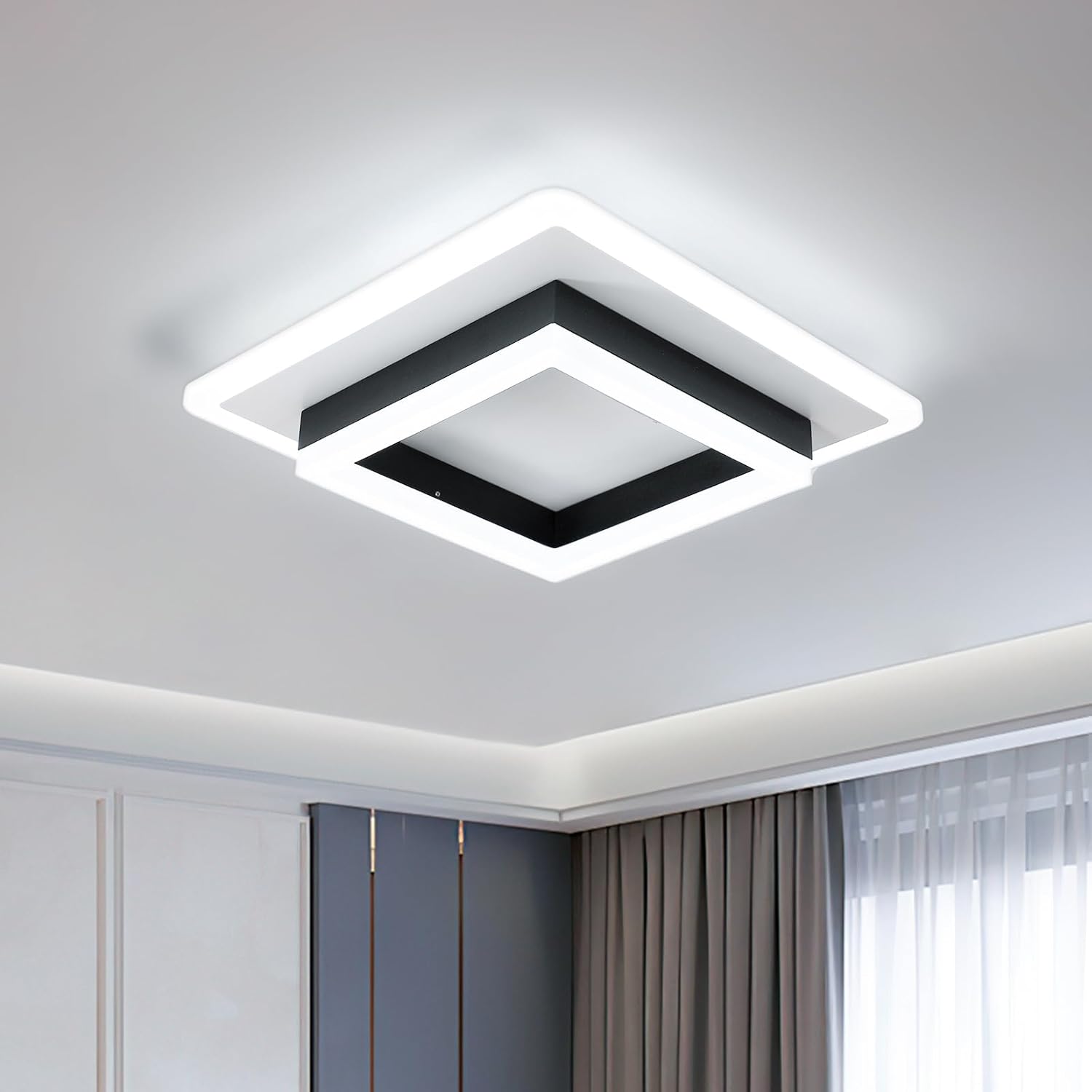 Alpha Lights cool white ceiling light

