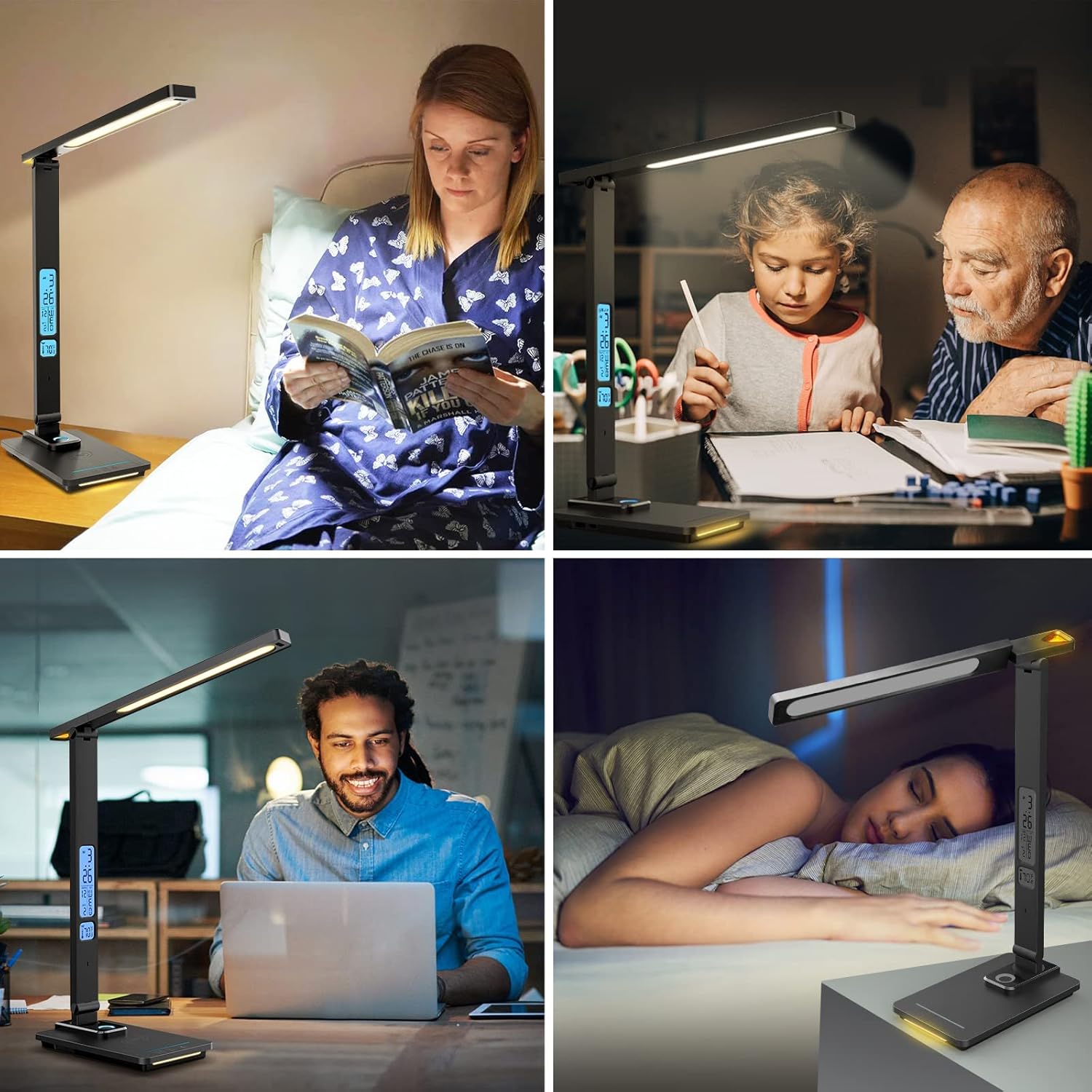 Alpha Lights dimmable desk lamp

