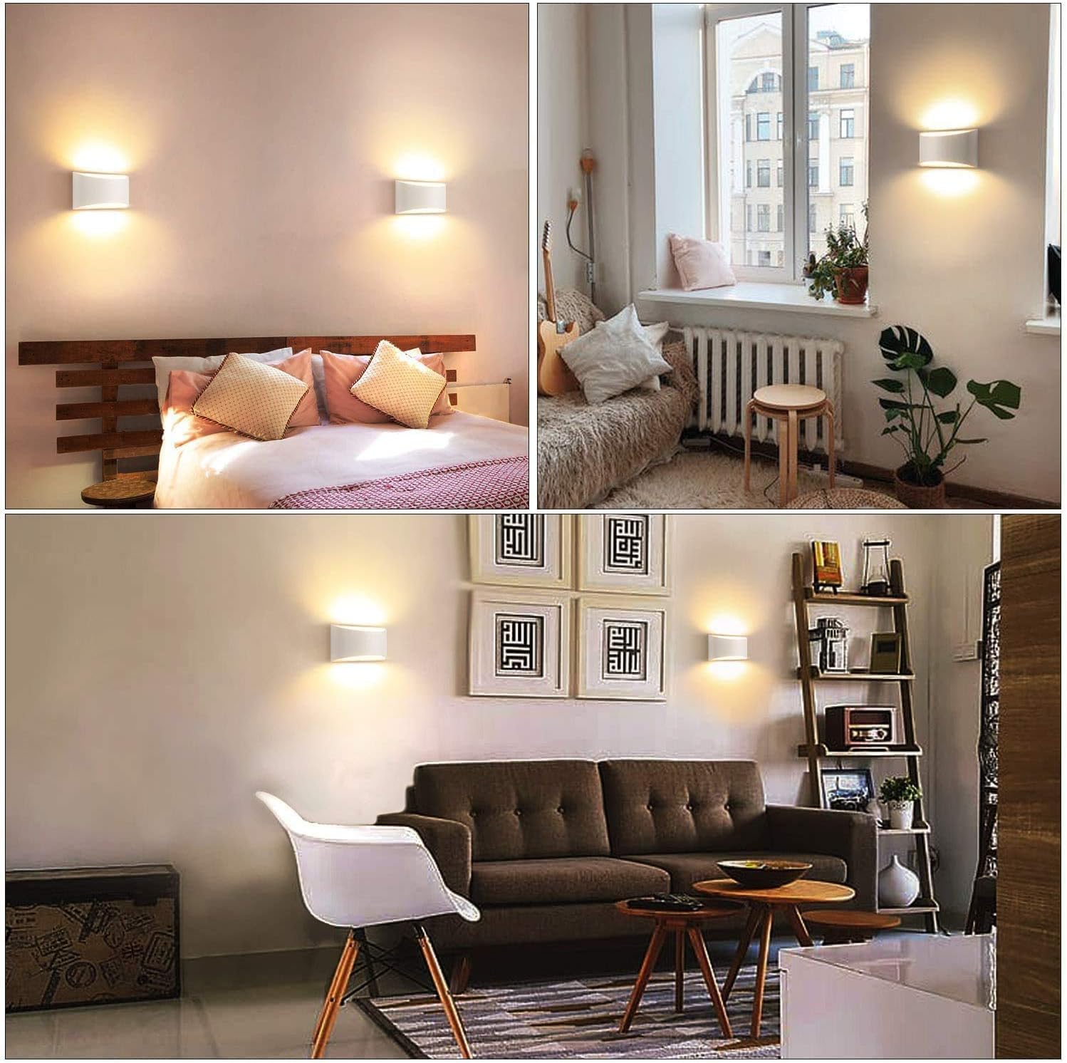 Alpha Lights indoor LED wall lamp

