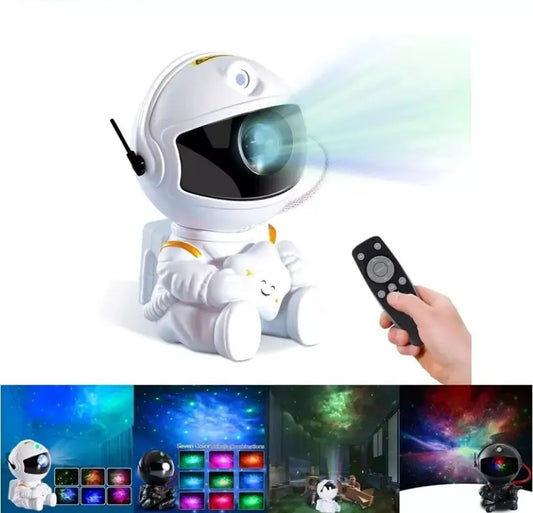 Astronaut Galaxy Projector, Nebula Projector, Astronaut Projector, Star Projector with Timer and Remote Control, USB Powered Spaceman Light Projector,for Children and Adults