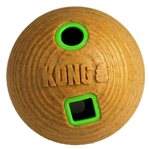 Kong Bamboo Food Ball – Interactive Dog Toy Multicolour