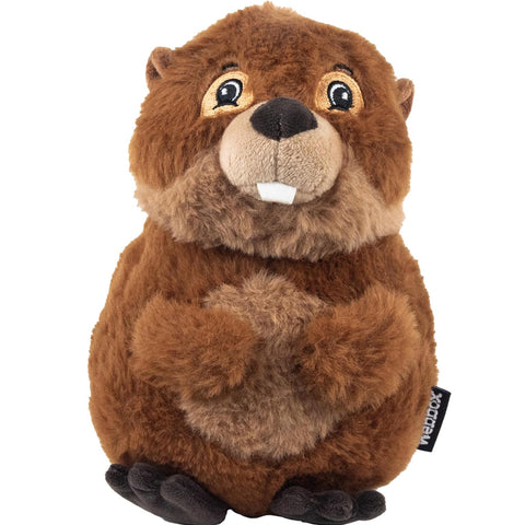 Bertie the Beaver Plush Squeaky Dog Toy