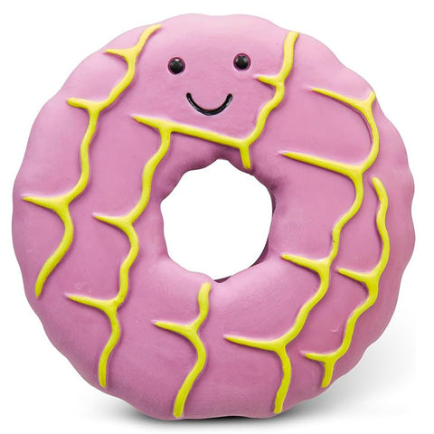 Iced Biscuit Latex Dog Toy with Squeaker