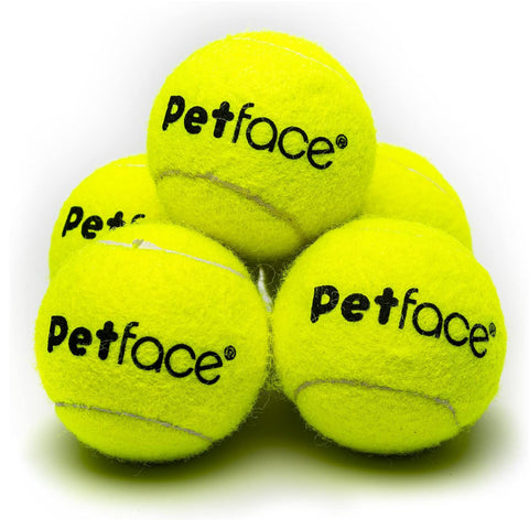 Mini Super Tennis Balls for Dogs Pack of 5