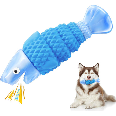 WinTour Tough Dog Toy for Aggressive Chewers – Indestructible Squeaky Chew Toy