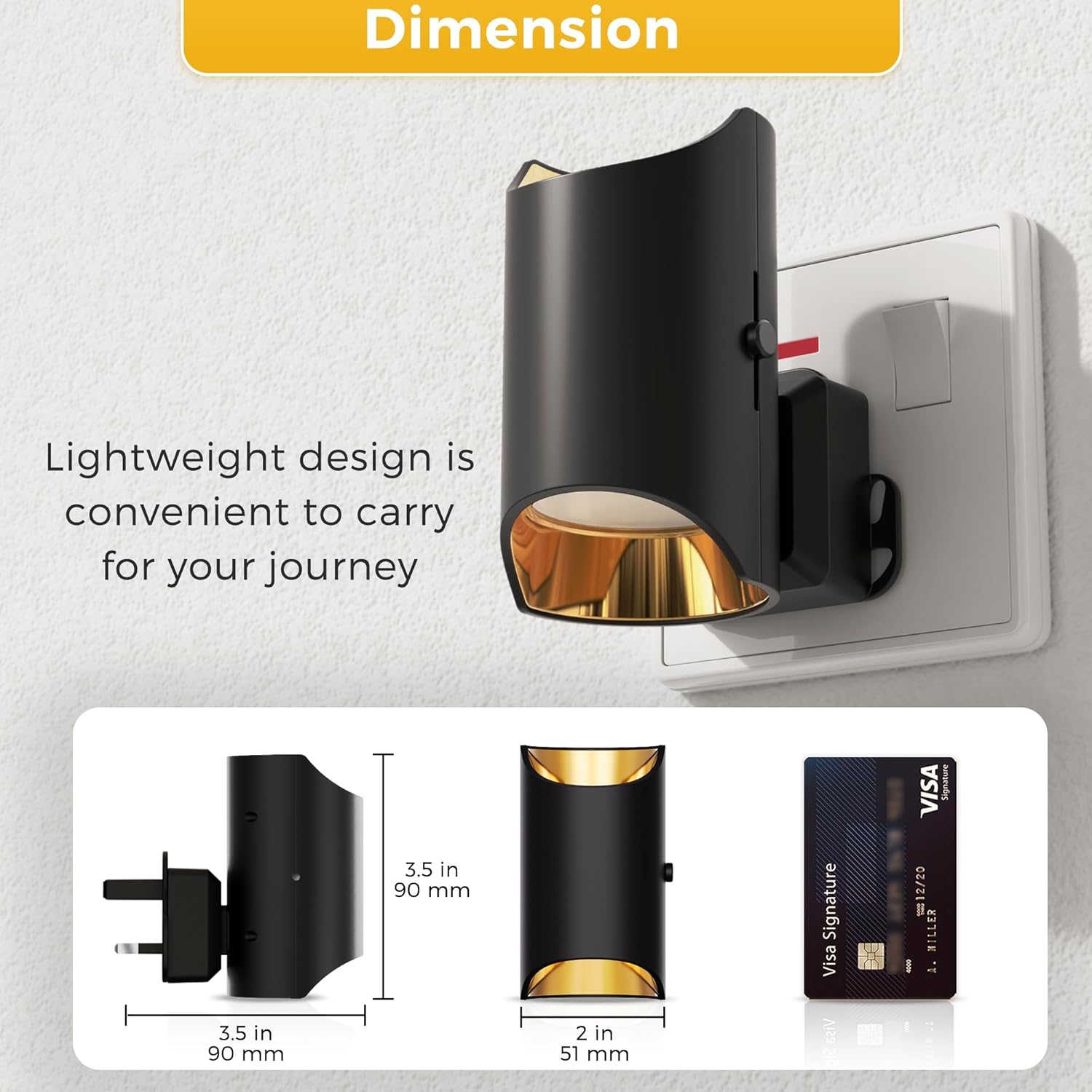 Bathroom soft glow night light

