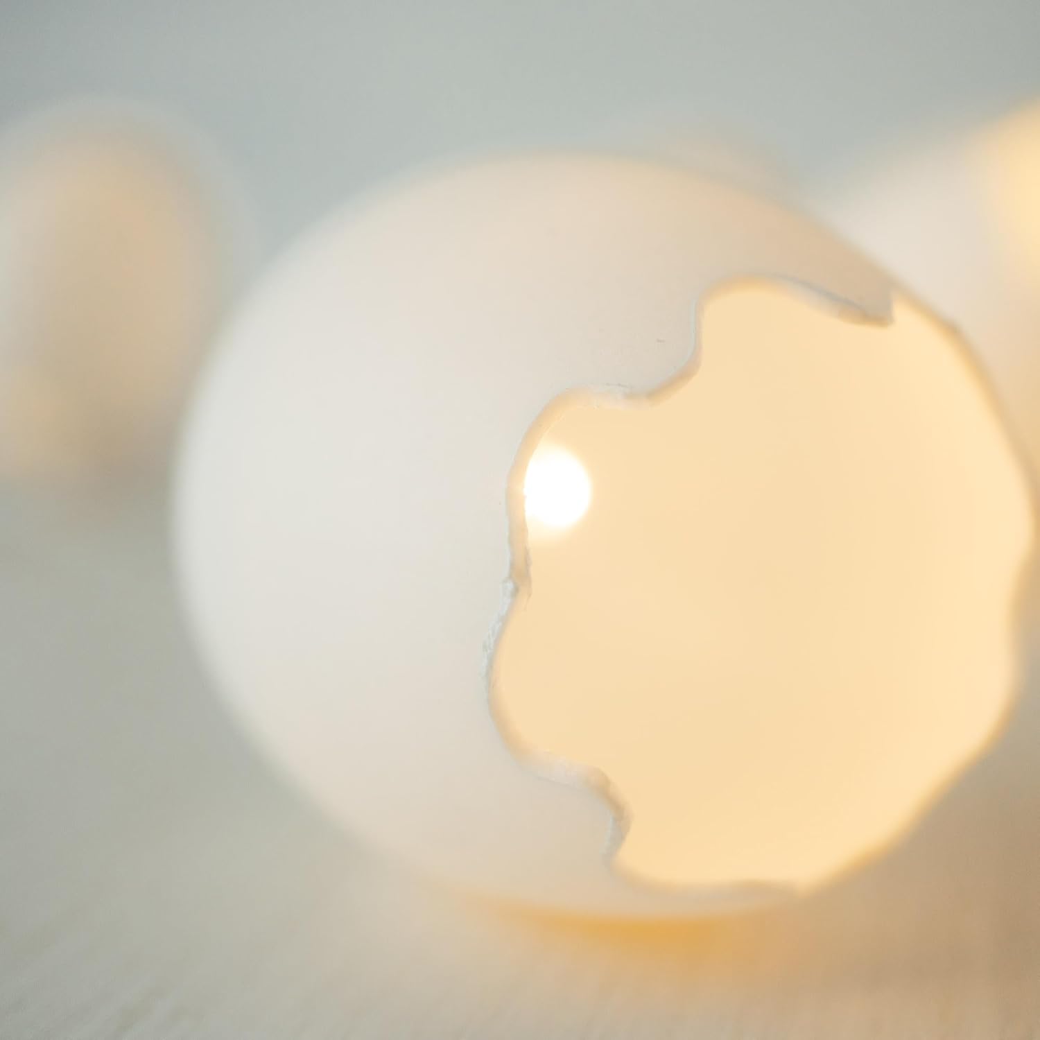 Battery operated broken egg fairy lights for indoor Easter decoration